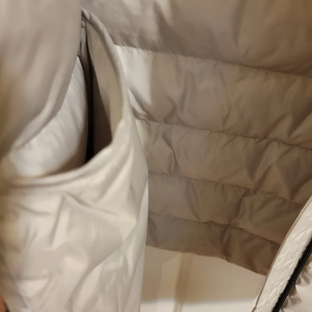NWT 32 Degrees Heat Small, Medium, and XL Silver Puffer Jacket - Picture 6 of 8